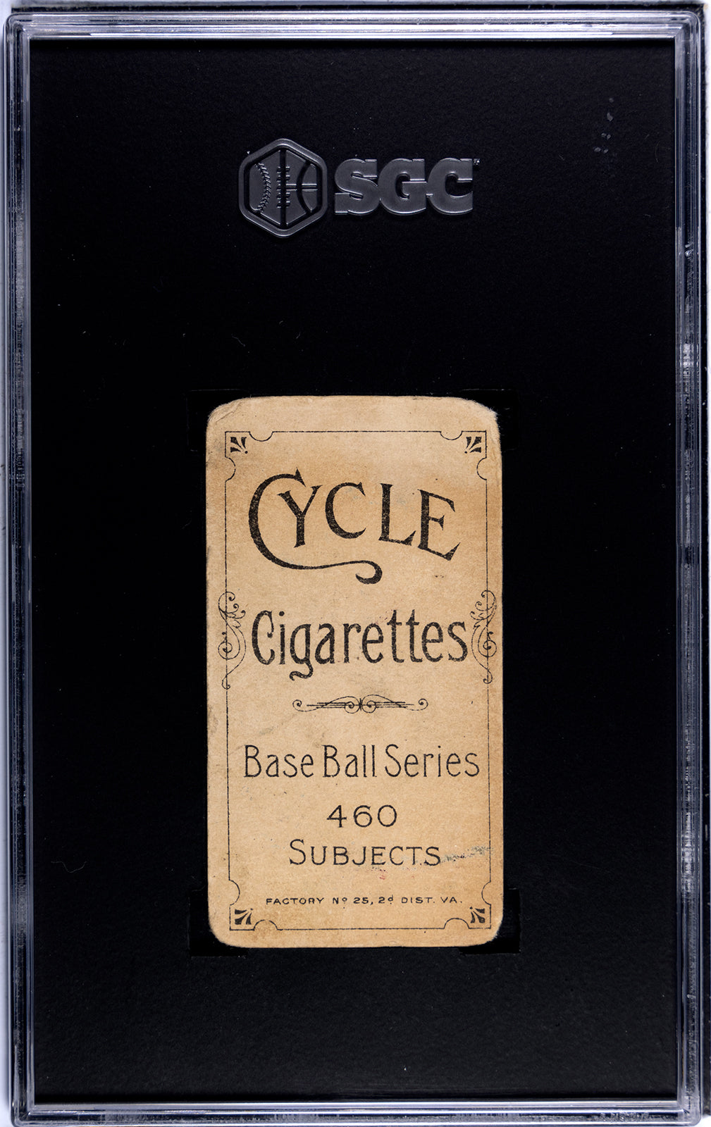 1909-11 T206 Larry Doyle CYCLE 460 SGC 1