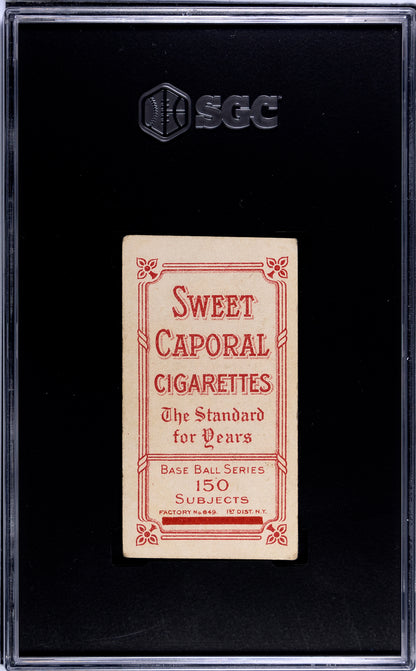1909-11 T206 Claude Ritchey SGC 2.5 Sweet Caporal