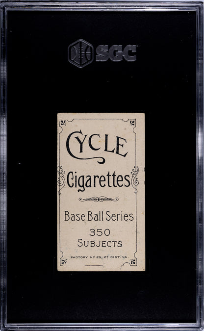 1909-11 T206 Dick Egan CYCLE 350 SGC 1.5