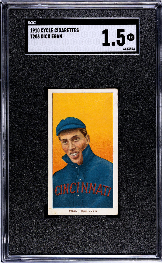 1909-11 T206 Dick Egan CYCLE 350 SGC 1.5