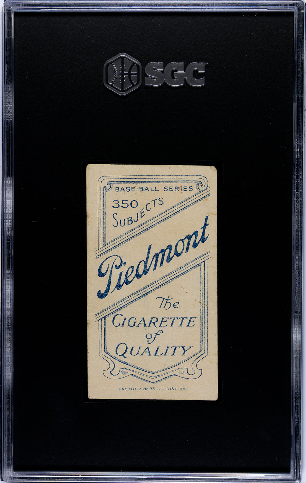 1909-11 T206 Ed Lennox SGC 2.5