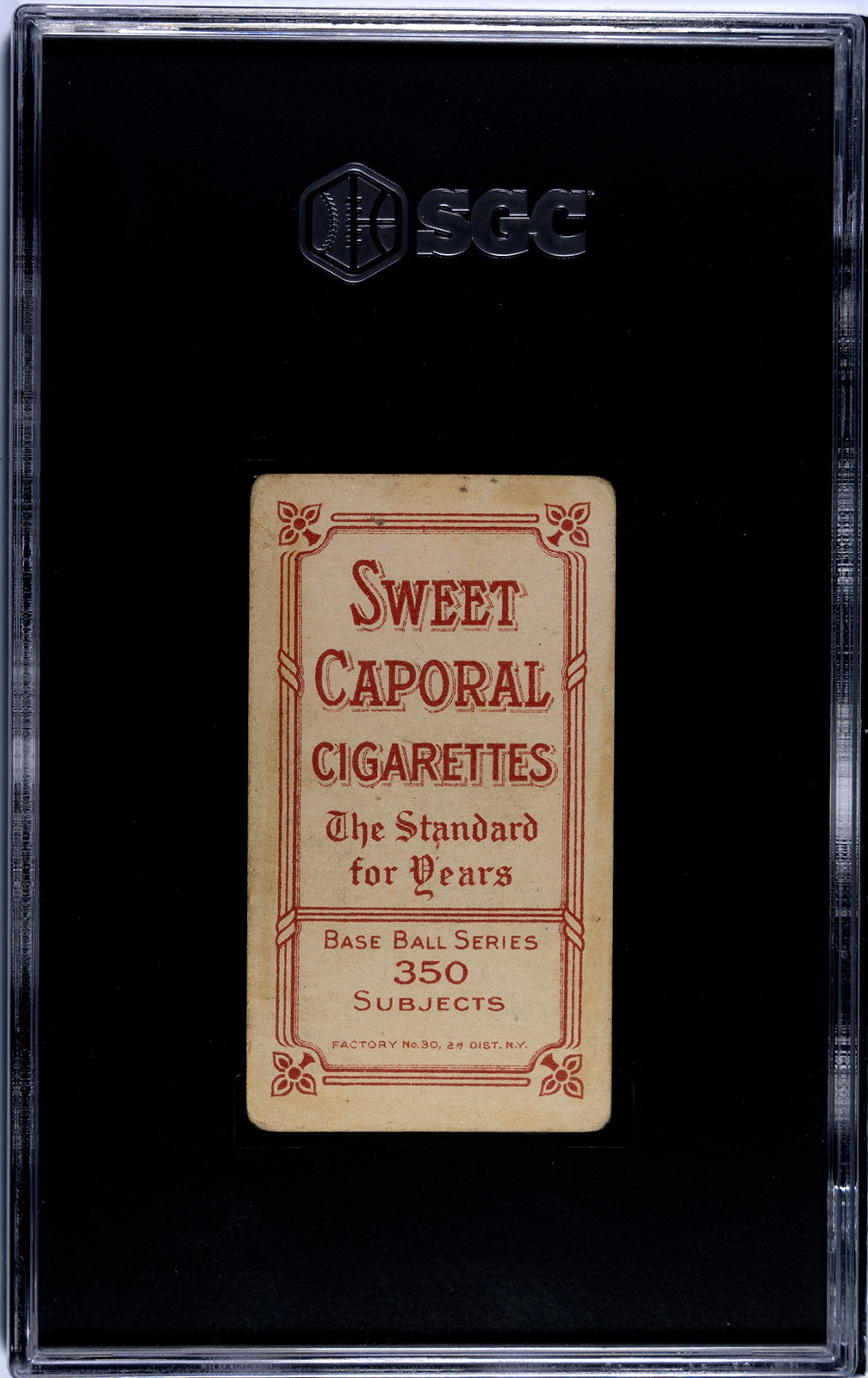 1909-11 T206 John Mcaleese SGC 3