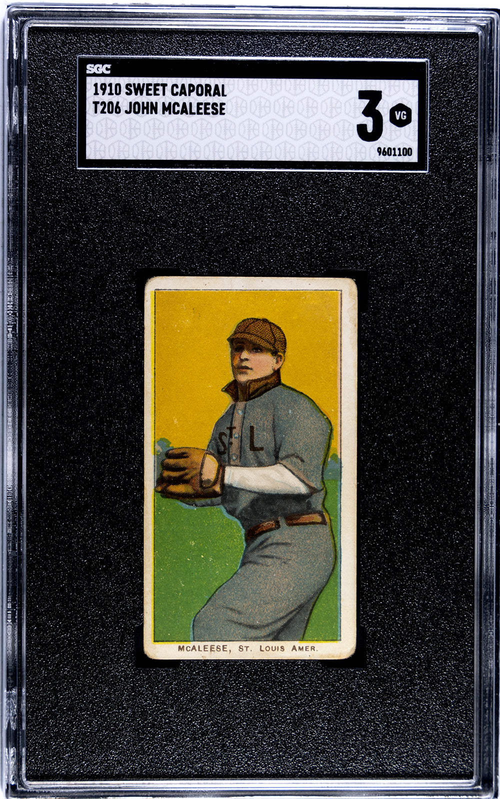 1909-11 T206 John Mcaleese SGC 3