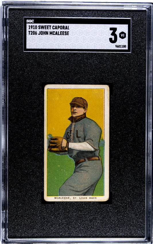 1909-11 T206 John Mcaleese SGC 3