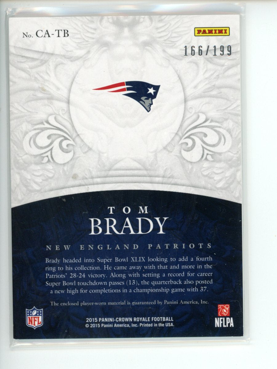 2015 Crown Royale Achievements Game Used Jersey /199